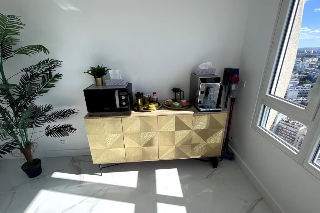 Nice Apartment With Amazing View Of Paris + Parking المظهر الخارجي الصورة