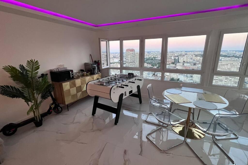 Nice Apartment With Amazing View Of Paris + Parking المظهر الخارجي الصورة