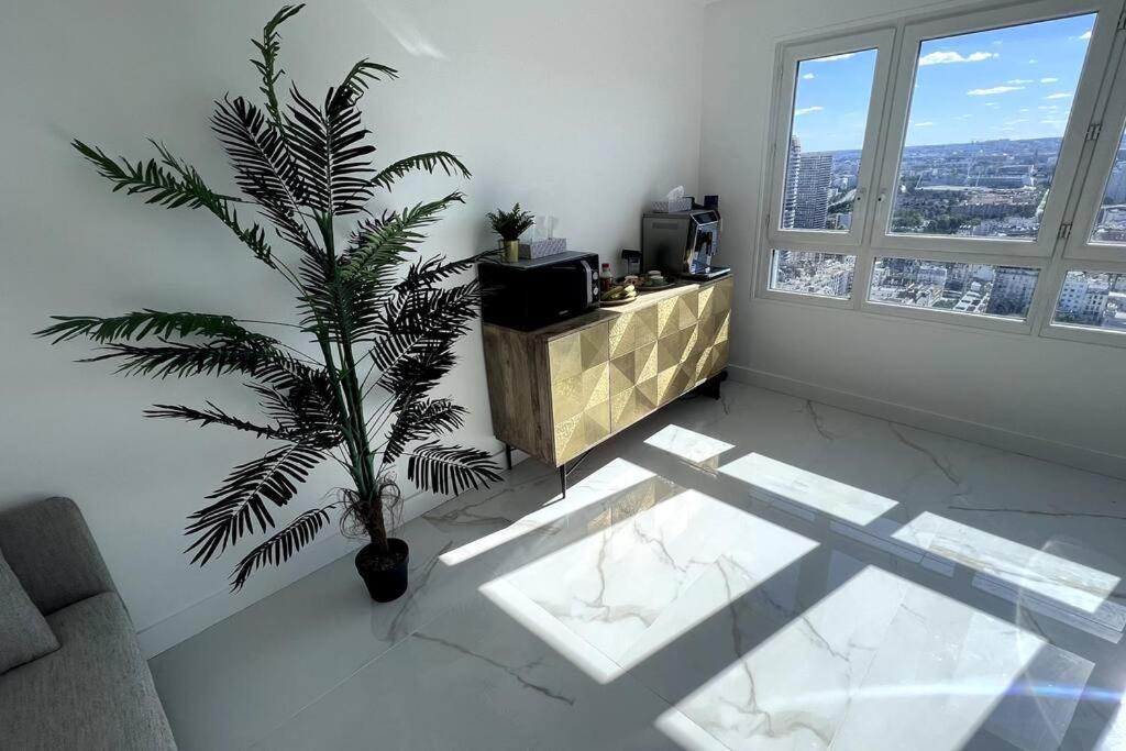 Nice Apartment With Amazing View Of Paris + Parking المظهر الخارجي الصورة