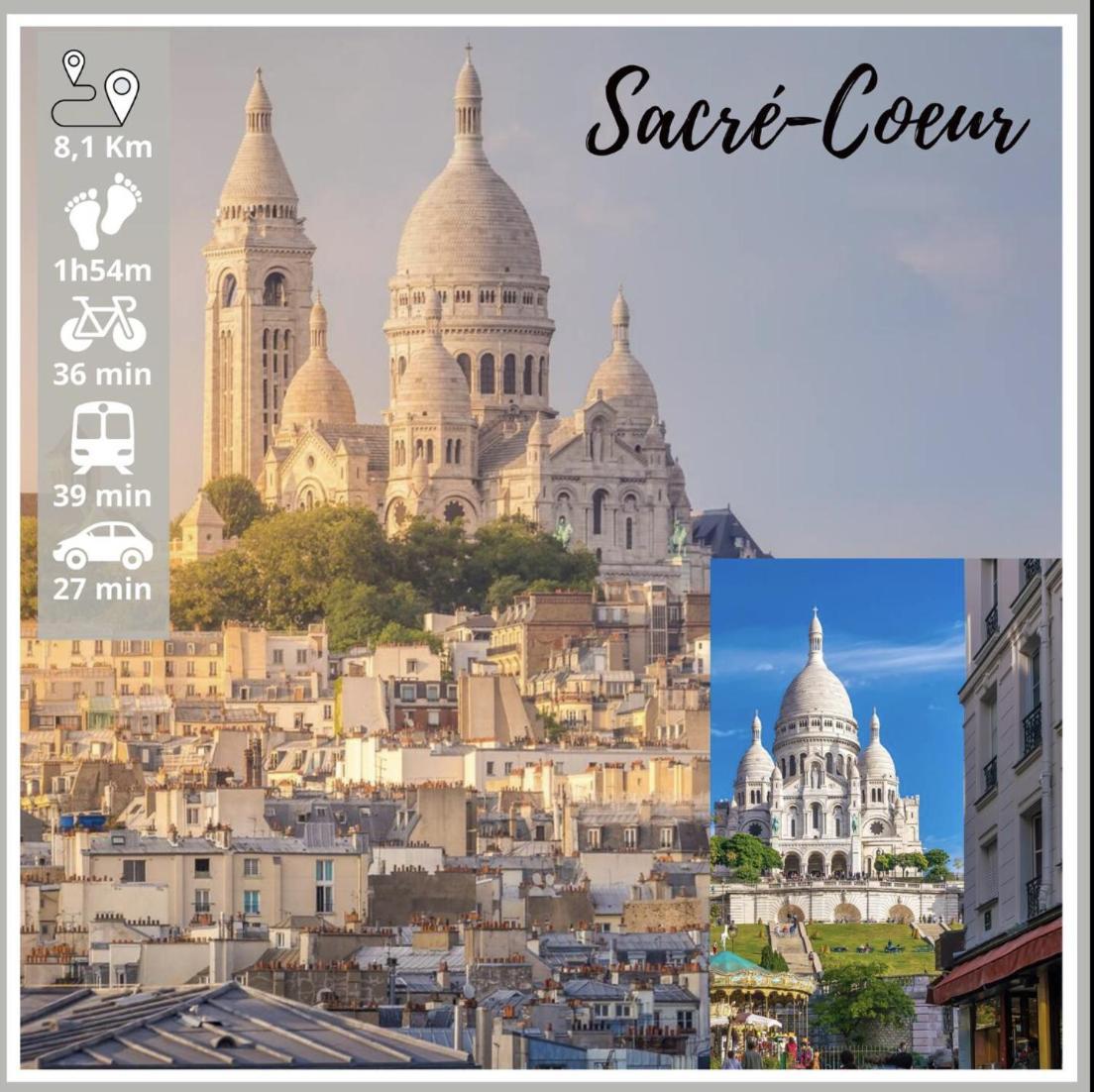 Nice Apartment With Amazing View Of Paris + Parking المظهر الخارجي الصورة