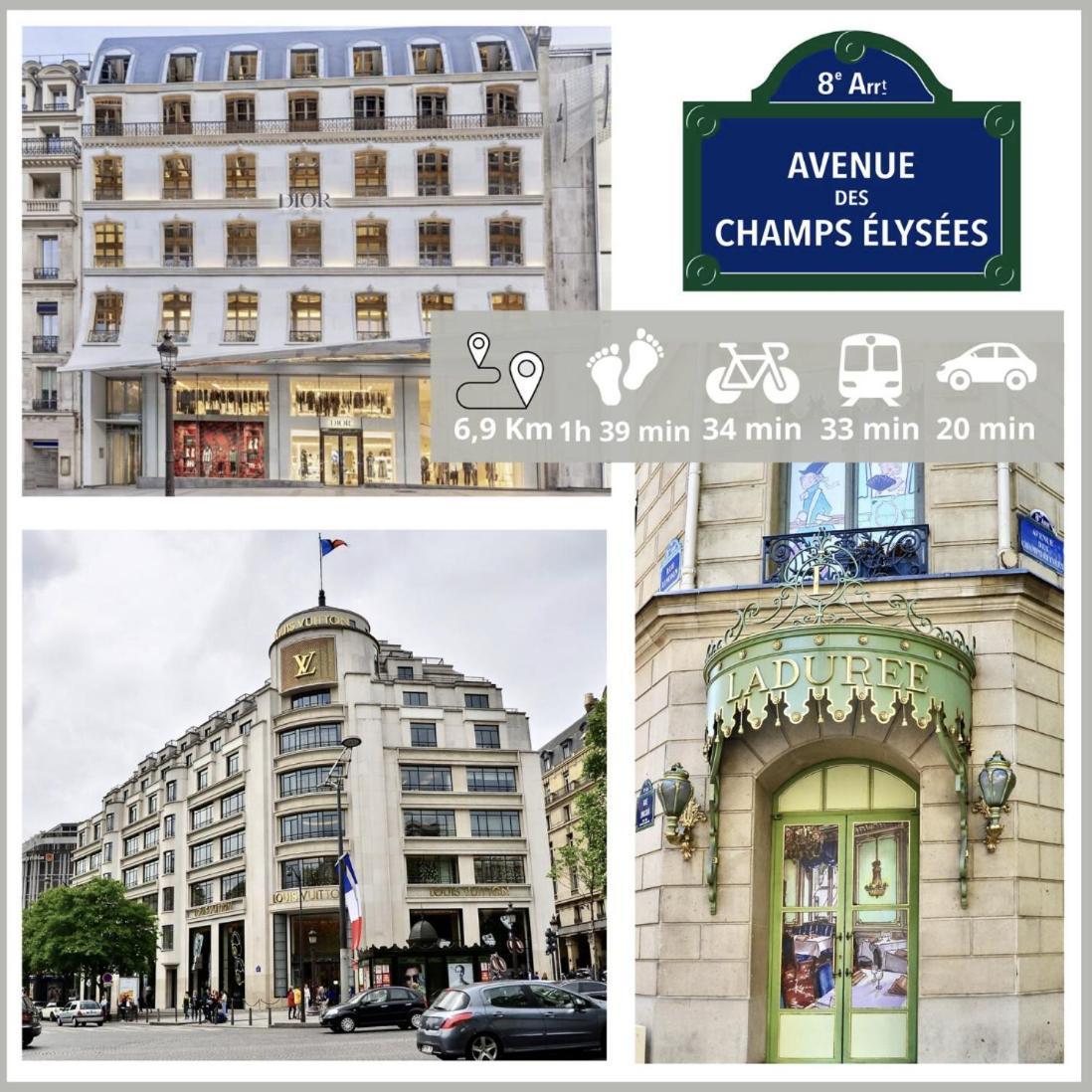 Nice Apartment With Amazing View Of Paris + Parking المظهر الخارجي الصورة